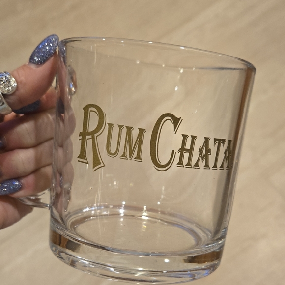 Other - Rum Chata Oversized Clear Glass Mug